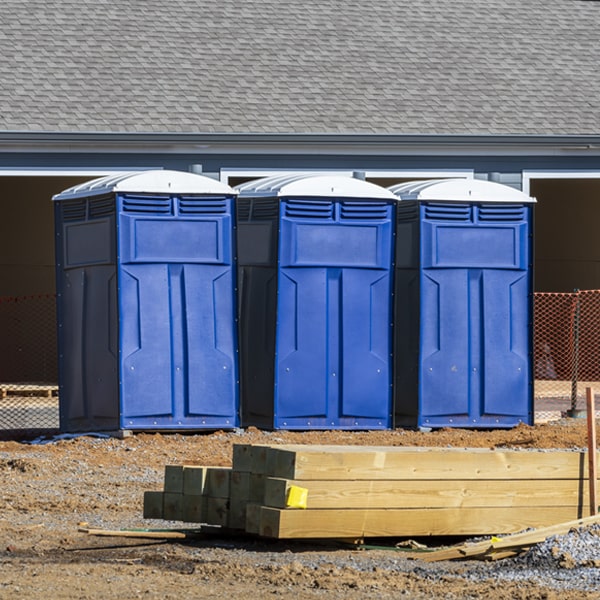are there any options for portable shower rentals along with the porta potties in Windsor Place